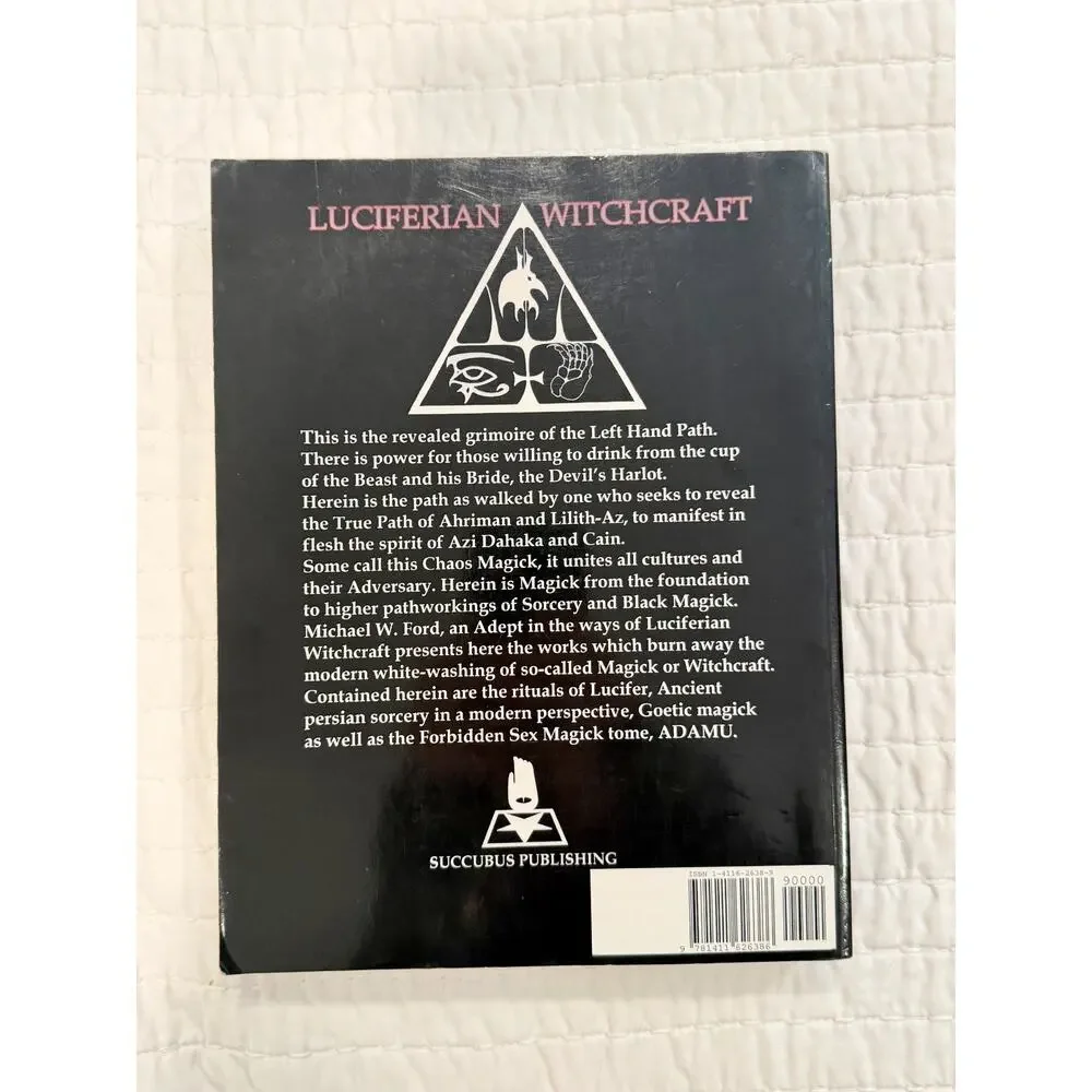 Luciferian Witchcraft Michael W Ford 2005 Succubus Publishing Grimoire Serpent O